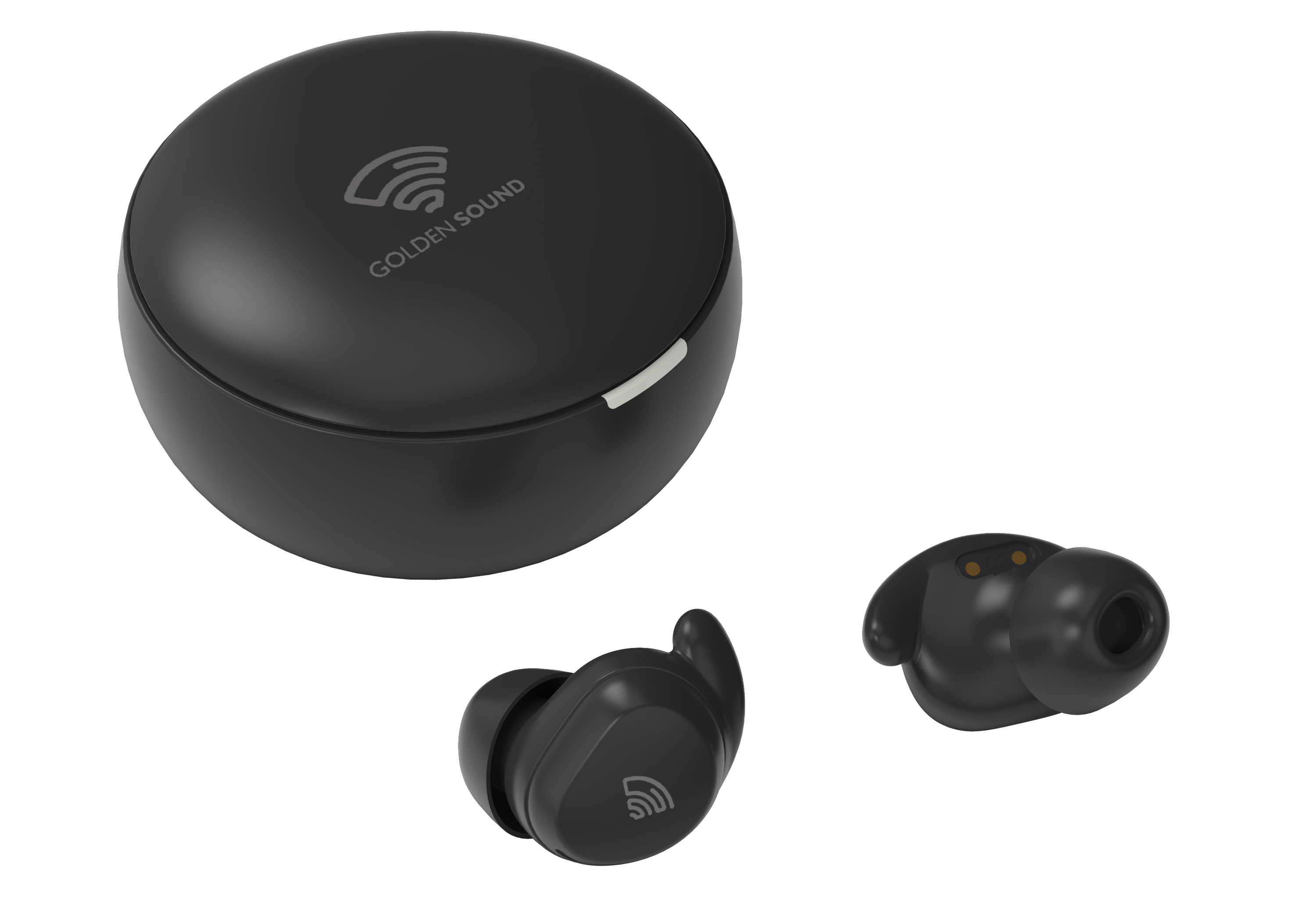 Golden Sound Buds Mini - Kleinste draadloze oordopjes