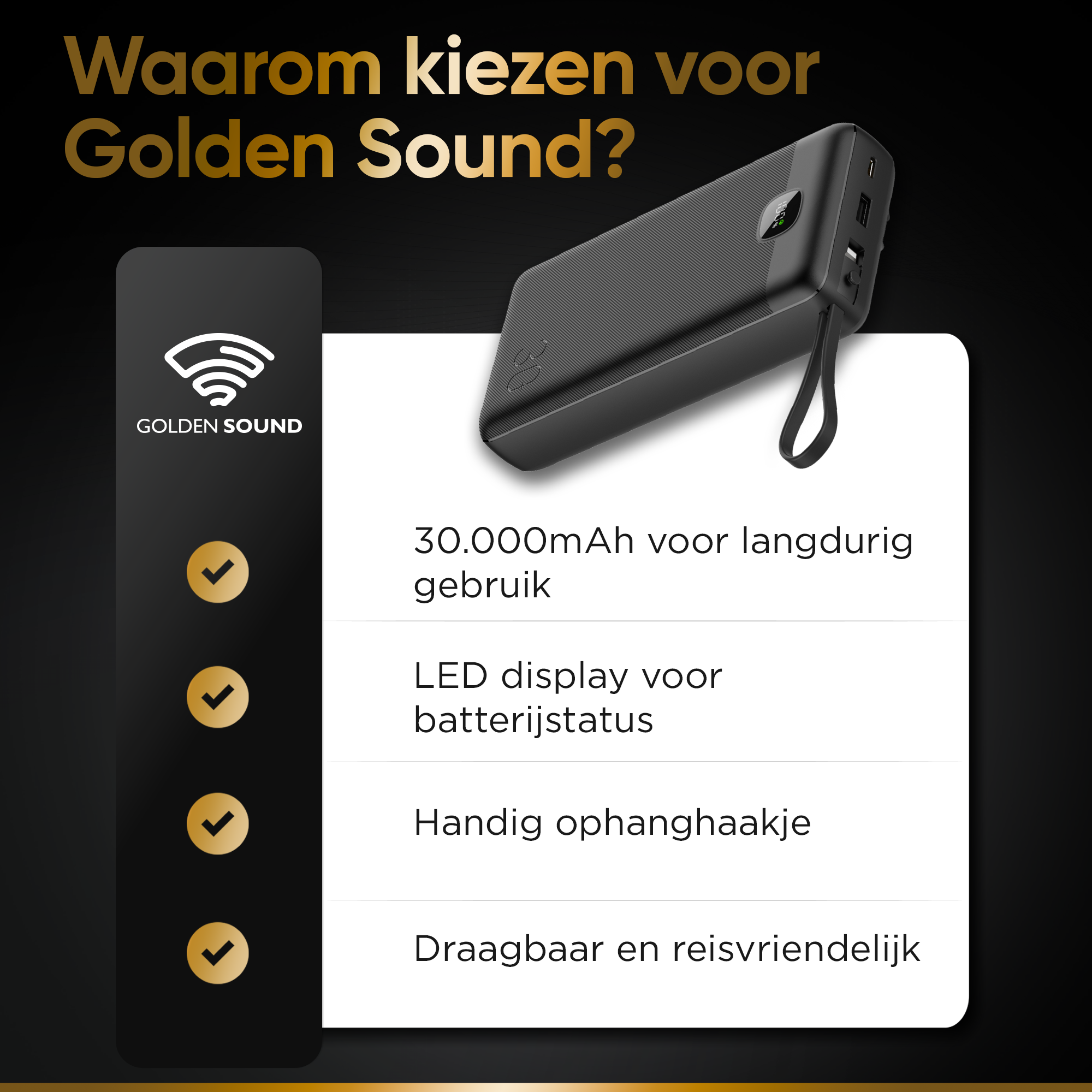 Volt Powerbank 30.000 mAh