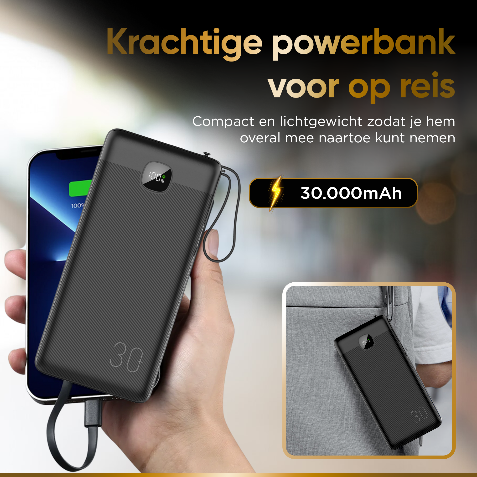 Volt Powerbank 30.000 mAh