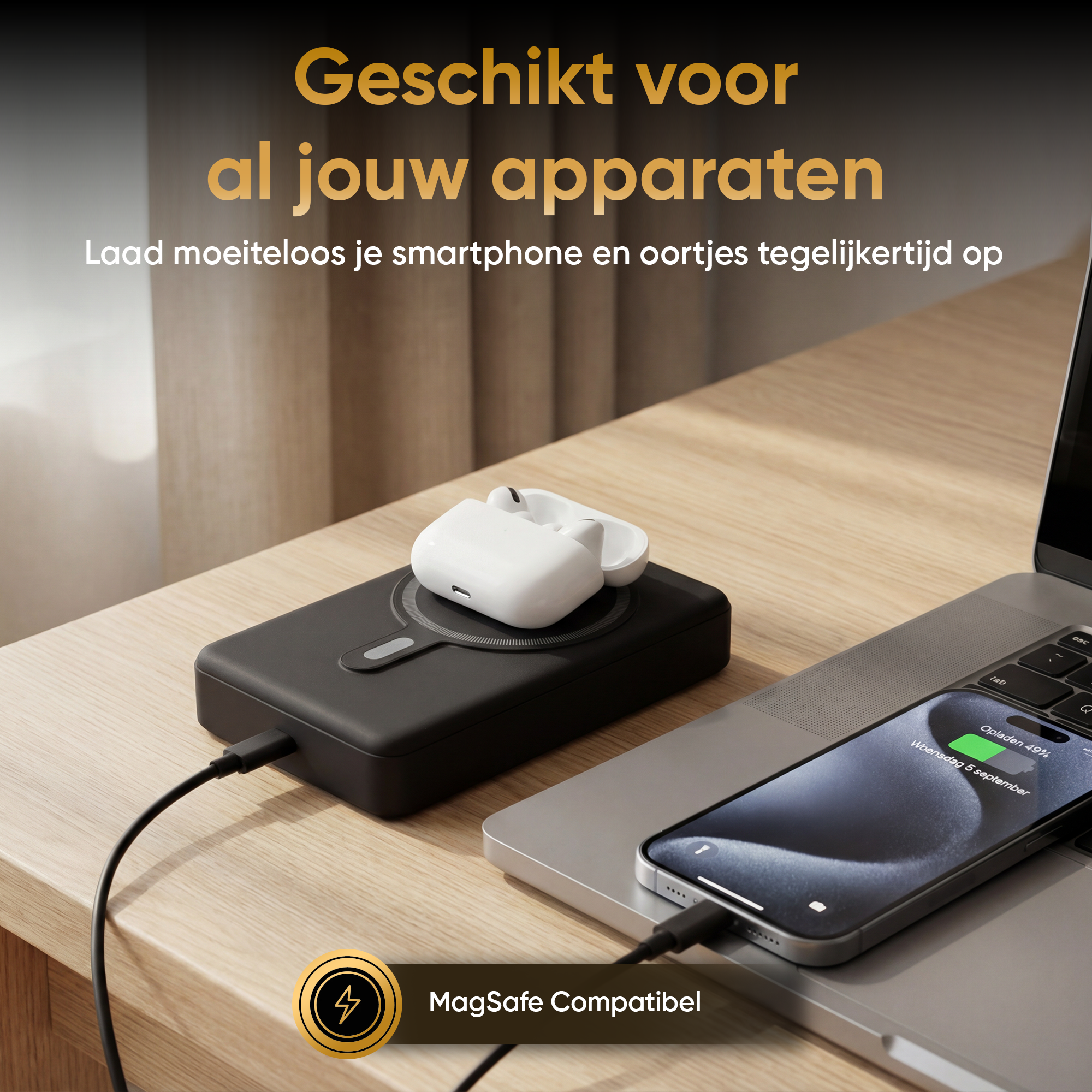 Magsafe met Led display