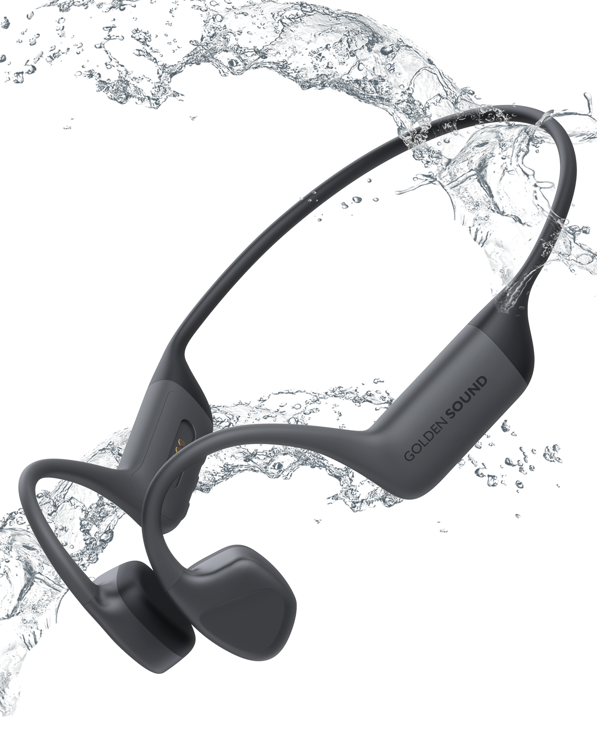 Golden Sound bone conduction - sporthoofdtelefoon - sport oortjes ...